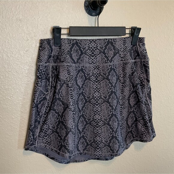 DSG Womens Gray Snakeskin Skort Size M Skirt Dicks Sporting Goods Workout H3 - Picture 5 of 13